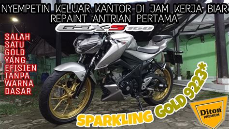 Warna Goldnya Velg Honda Repaint Velg Gsx S Sparkling Gold Vg