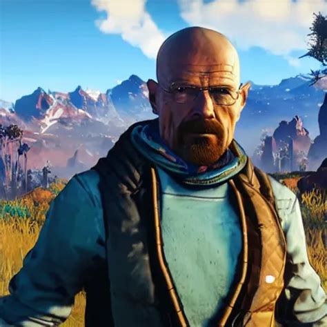 Walter White In Horizon Zero Dawn World Stable Diffusion Openart