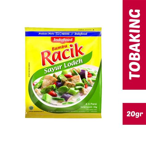 INDOFOOD BUMBU RACIK SAYUR LODEH PER RENTENG MURAAAAH Lazada Indonesia