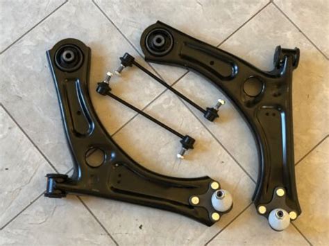 Vw Caddy Two Front Lower Wishbone Suspension Arms Anti Roll