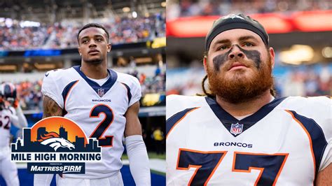 Mile High Morning Pat Surtain Ii Quinn Meinerz Earn Recognition From