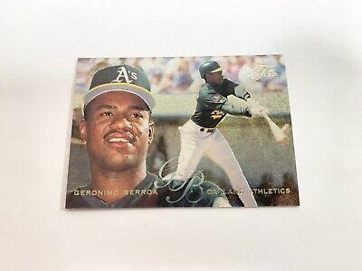 Geronimo Berroa Flair Fleer Baseball Card Ebay