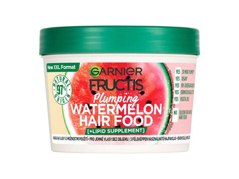 Garnier Fructis Hair Food Watermelon Plumping Mask Maska Na Vlasy Pro