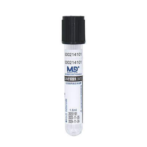 Esr Vacuum Blood Collection Tube Meidike Gene