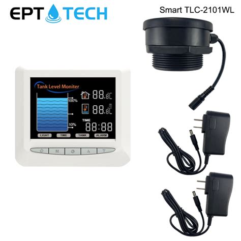 Smart TLC 2101WL Wireless Ultrasonic Water Level Sensor With LCD