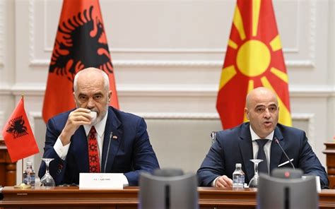 North Macedonia Albania Boost Ties Amid Common Push To Join Eu