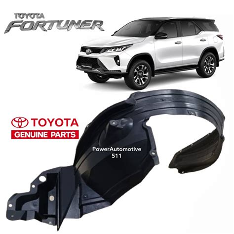 Toyota Fortuner 2022 Front Fender Liner แผงด ้ านในพลาสติก Guard Shield Splash Shield