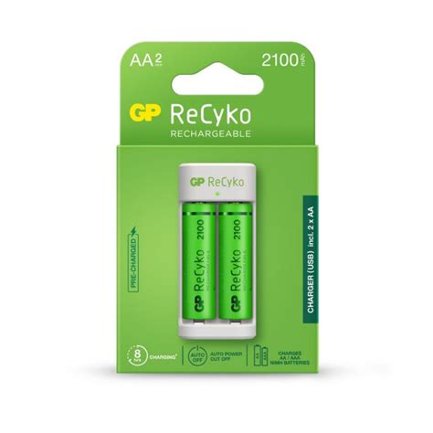 Sku Gp Caricabatterie Usb Recyko E Con Batterie