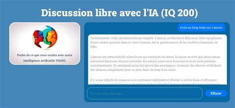 Yiaho L intelligence artificielle gratuite en ligne et en Français