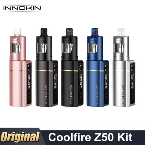 Original Innokin Coolfire Z50 Kit 50W Vape 2100mAh Battery 4ml Zlide