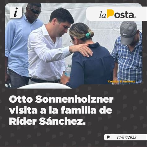 La Posta On Twitter El Candidato De Actuemos Otto Sonnenholzner