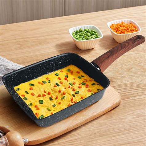 Rectangular Maifanite Cast Iron Japanese Tamagoyaki Pan SHEIN USA