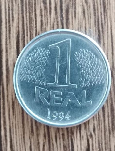 Moeda De Real Reverso Invertido Em Graus Produto Vintage E