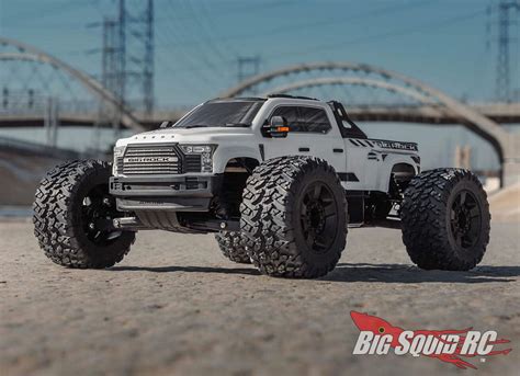 ARRMA 1 7 Big Rock 6S 4X4 BLX Monster Truck RTR Big Squid RC RC Car