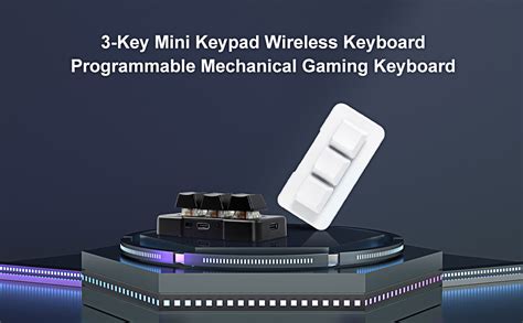 Pcsensor 3 Key Mini Keypad 24g Wireless 2 In 1 Mechanical