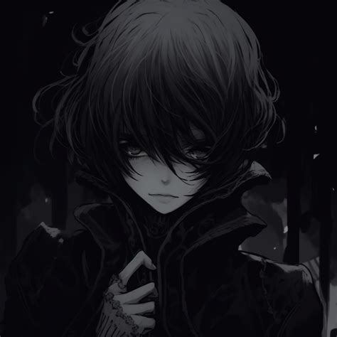 Dark Anime Character With Gothic Elements Anime Pfp Dark With Gothic