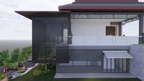 Contemporary Modern Exterior Bungalow Design Ideas Photos Malaysia