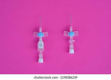 Comparison Between Peripheral Venous Catheter Safety Stock Photo ...