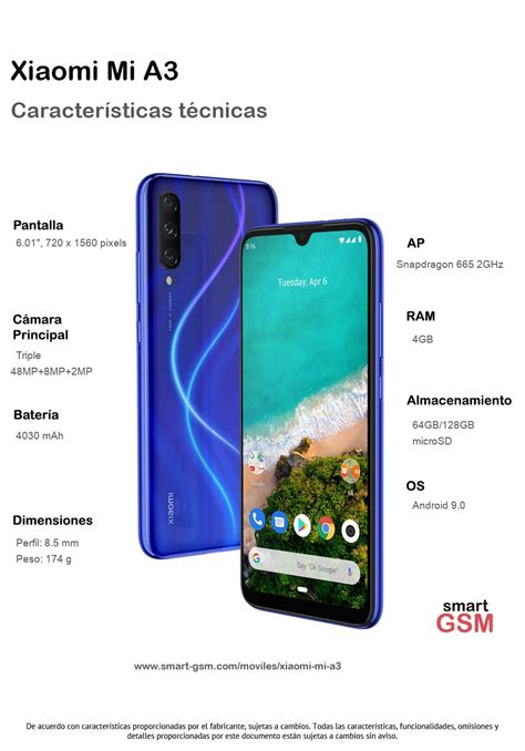 Xiaomi Mi A3 Análisis Con Detalles Precio Y Alternativas