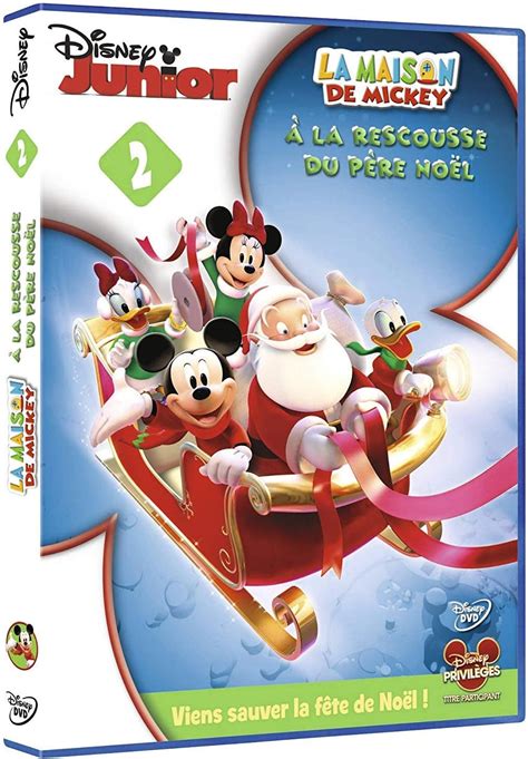 La Maison De Mickey La Rescousse Du P Re No L Amazon Fr Dvd Et