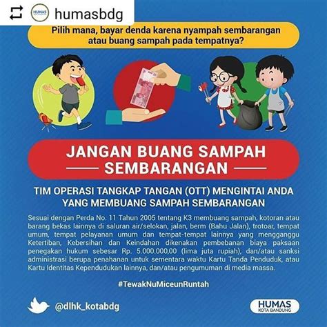 Poster Jangan Buang Sampah