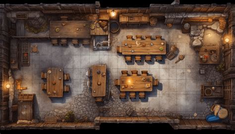 Tavern Layout Maps Npc Beta Tavern Npc And Map Assets For Homebrew Rpg