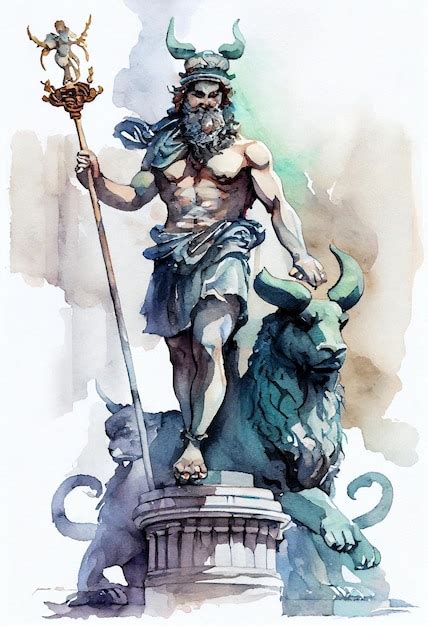 Premium Photo Hermes God Of Trade Myths Legend Greek God Creature