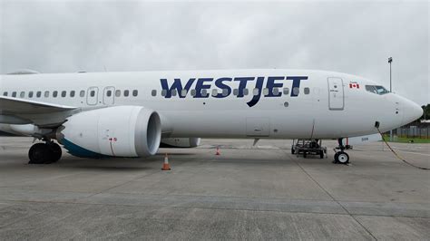 C GPFT B737 8MAX WestJet Parked On Stand 11 Belfast Inter Flickr