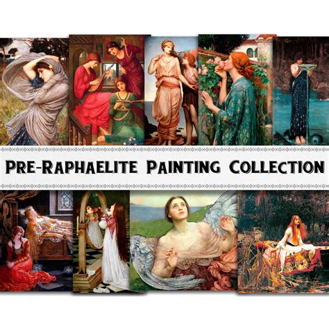 Pre-raphaelite Painting Images / Digital Download / Commercial Use ...