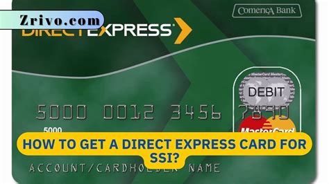 How To Get A Direct Express Card For Ssi