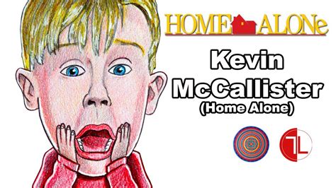 Kevin Mccallister Caricature Home Alone Speed Drawing Youtube