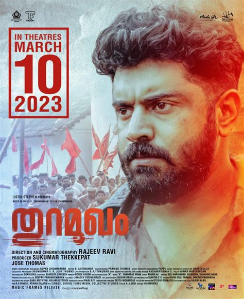 Thuramukham Movie Ott Release Date On Sonyliv Is Th April