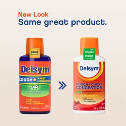 Delsym Cough Chest Congestion DM Liquid | Delsym