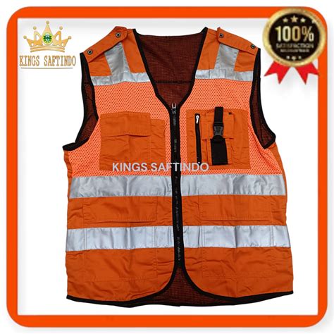 rompi safety orange schotlite  distributor  supplier alat safety