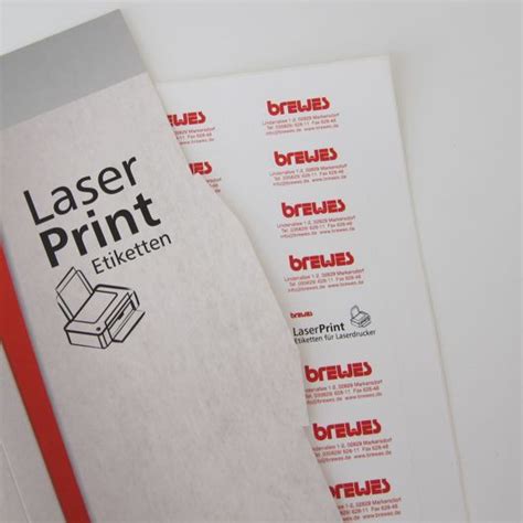 Etiketten für Laserdrucker Polyester weiß 20 x 8 mm 315 Etiketten