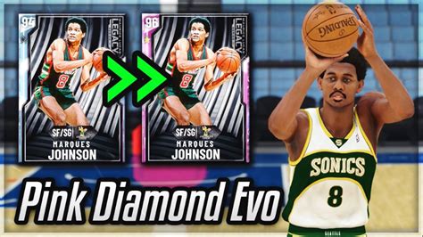 PINK DIAMOND EVO MARQUES JOHNSON GAMEPLAY ONE OF THE BEST EVO CARDS