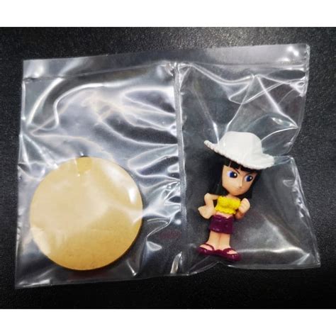 Original Bandai One Piece Nicole Robin Skypiea Arc Chibi Cute Straw Hat