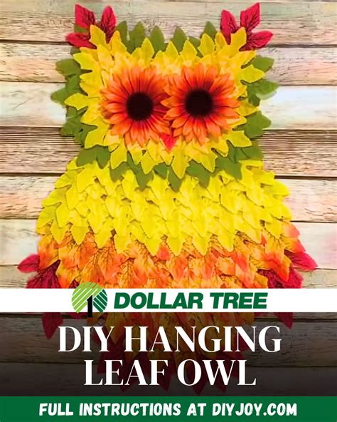 Easy DIY Hanging Leaf Owl Tutorial