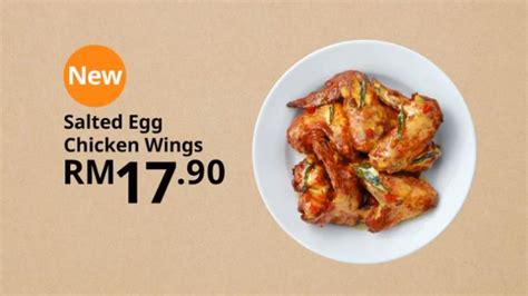 Ikea Salted Egg Chicken Wings Promotion Only Rm17 90 Valid Until 31 December 2019