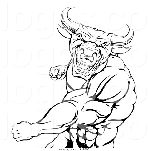 Bull Line Drawing | Free download on ClipArtMag