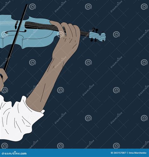 Poster Idea for Music Event, with Symbols of the Violin Instrument ...