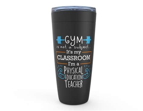 PE Teacher Cup PE Teacher Gifts Gym Teacher Thermal Coffee Etsy