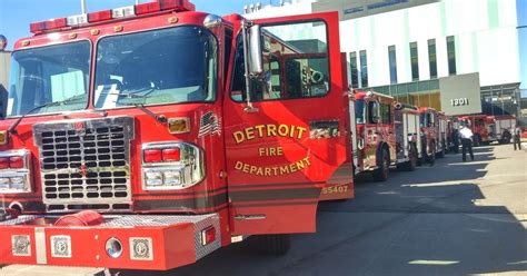 Detroit Fire Department shows off its new rigs | Crain's Detroit Business