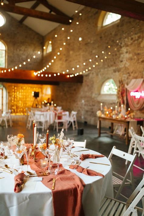 Table Invit S Color E Et Terracotta Wedding Fall Wedding Table