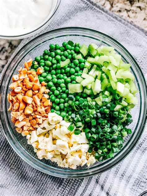 Crunchy Pea Salad With Cashews The Recipe Life