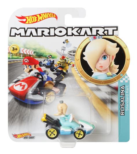 Mattel Hot Wheels Mario Kart Rosalina Standard Kart Toy Vehicle 1