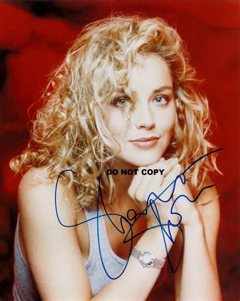 Sharon Stone 8x10 Authentic In Person Signed Autograph Reprint Photo Rp