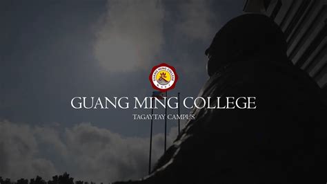 Guang Ming College Tagaytay Campus Youtube