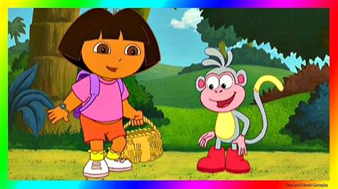 Dora And Friends The Explorer Cartoon Adventure Dora Buji Hd Wallpaper