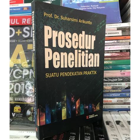 Jual Prosedur Penelitian By Prof Dr Suharsimi Arikunto Shopee Indonesia